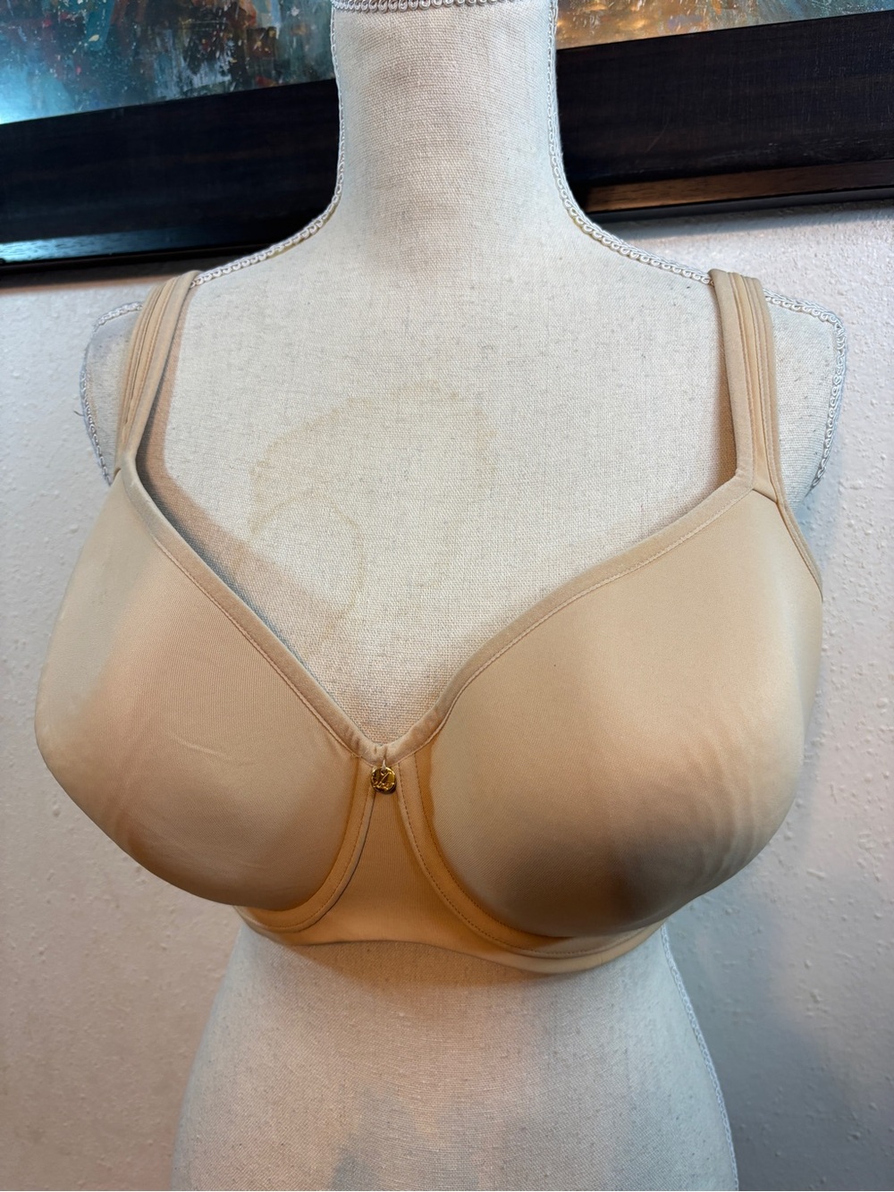 Smooth Nude Wireless Comfort Bra with Full Coverage